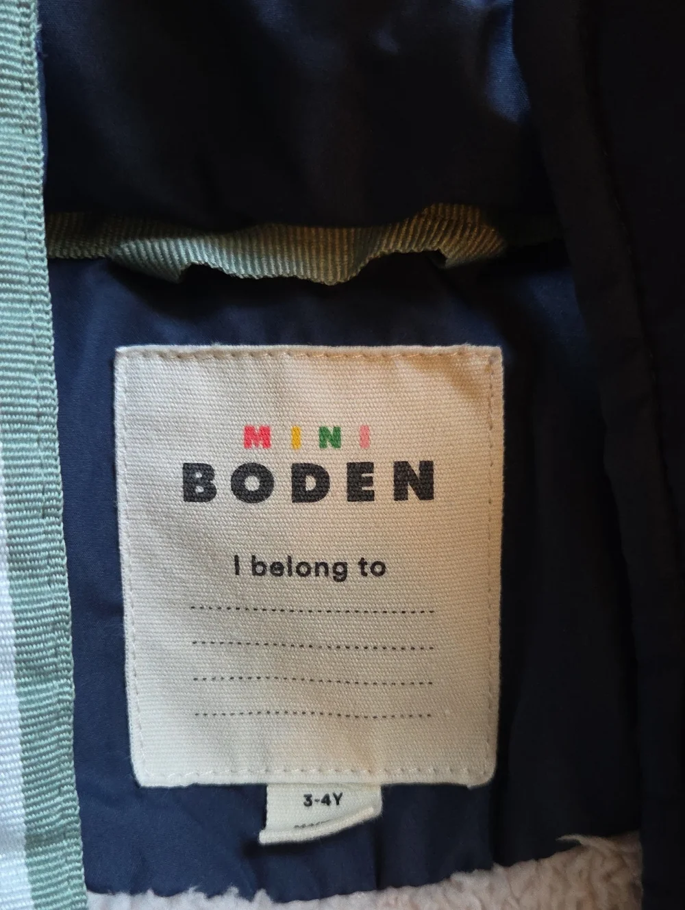 Mini Boden Toddler Boy Puffer Jacket With A Sherpa Lined Hood